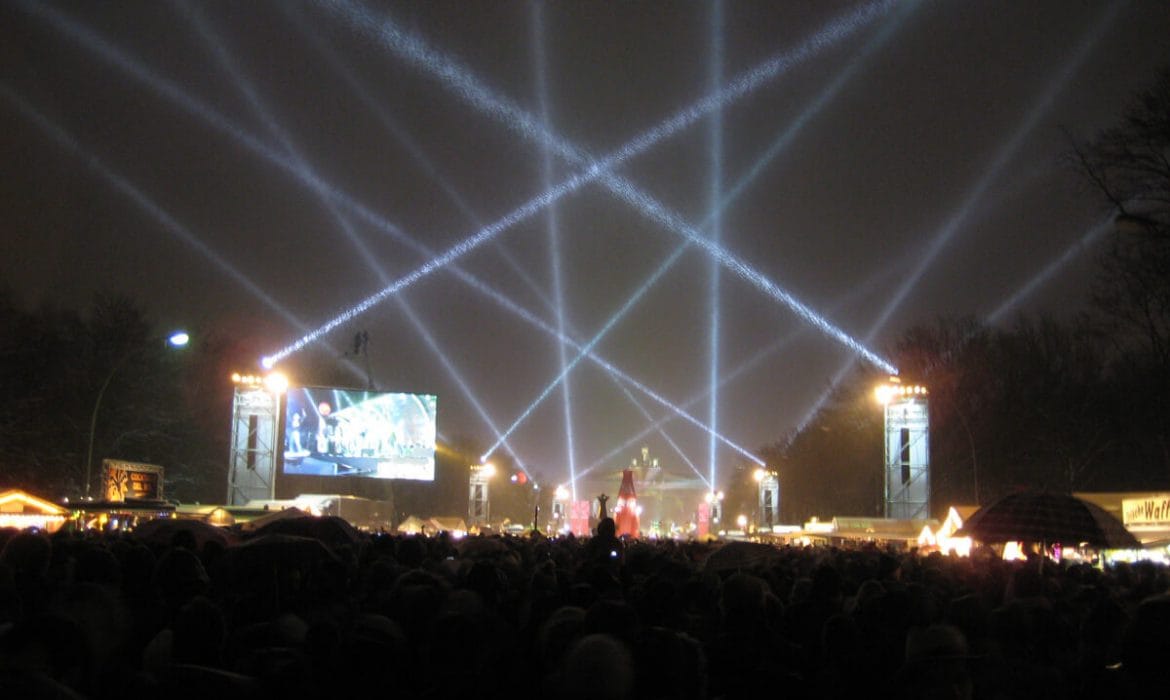 Must vier Oud en Nieuw bij de Berlijnse Brandenburger Tor