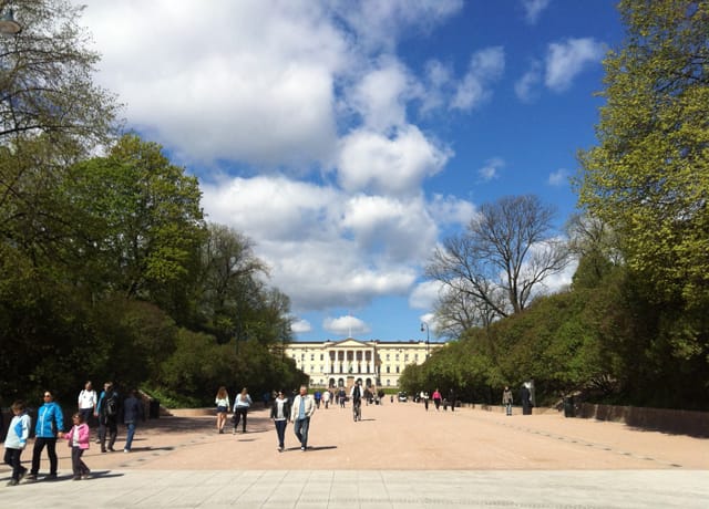 Oslo bezienswaardigheden: Koninklijk Paleis
