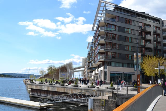 Oslo bezienswaardigheden: Aker Brygge
