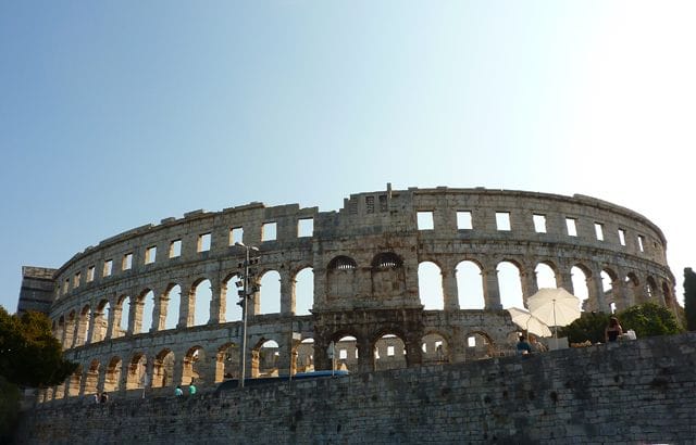 Bezienswaardigheden Istrië: Pula