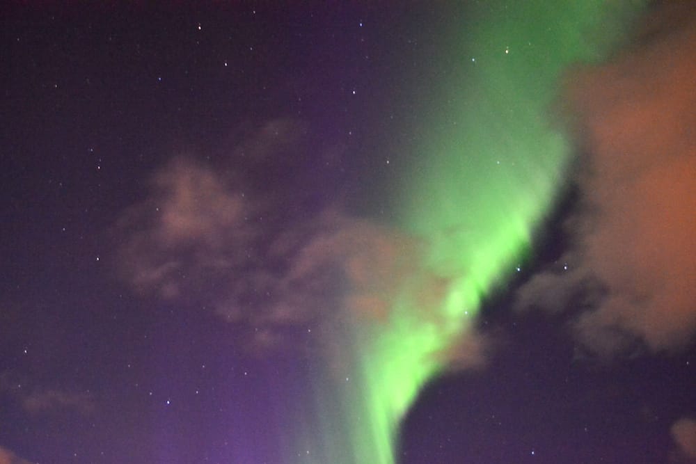Noorderlicht spotten IJsland