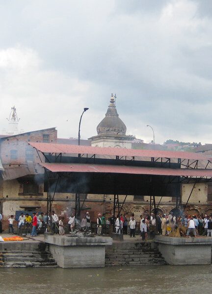 Lijkverbrandingen in Kathmandu