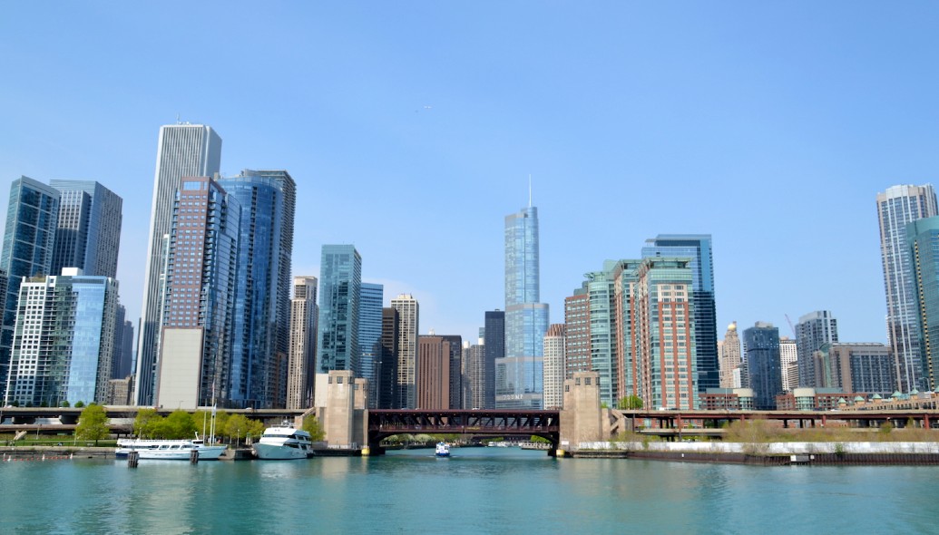 Bezienswaardigheden Chicago: skyline