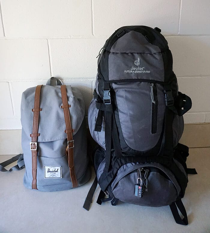 Backpack inpakken