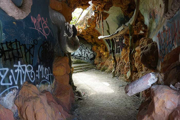 Verlaten waterpark Hue Vietnam