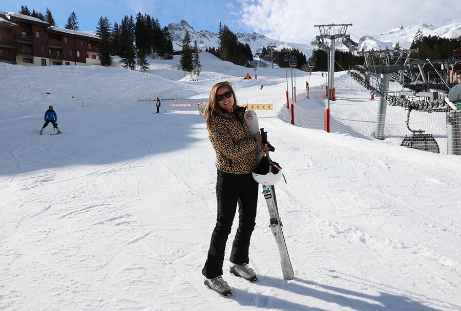 Eerste keer skiën