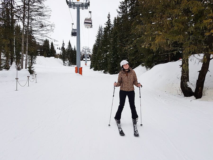 Eerste keer skiën