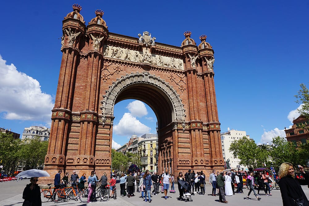Fietsen in Barcelona