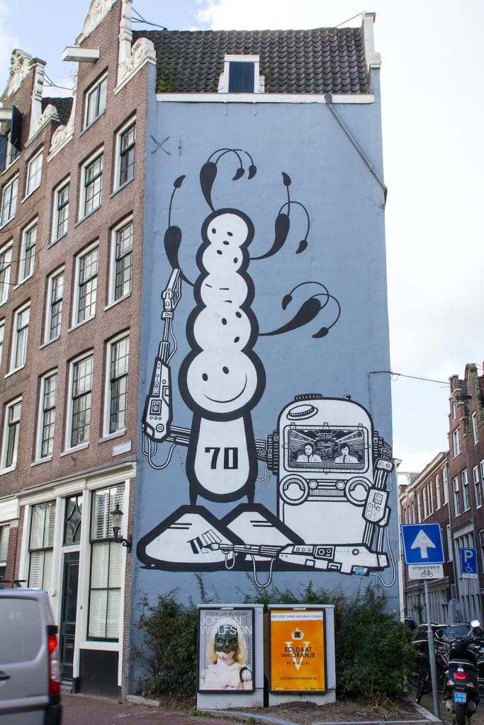 Street art Amsterdam de 10 leukste plekken (+ route) Reisdoc.nl