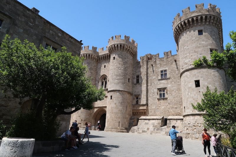 Roadtrip Griekenland: Kasteel Rhodos