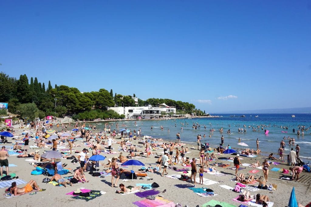 Strand van Split: Bačvice