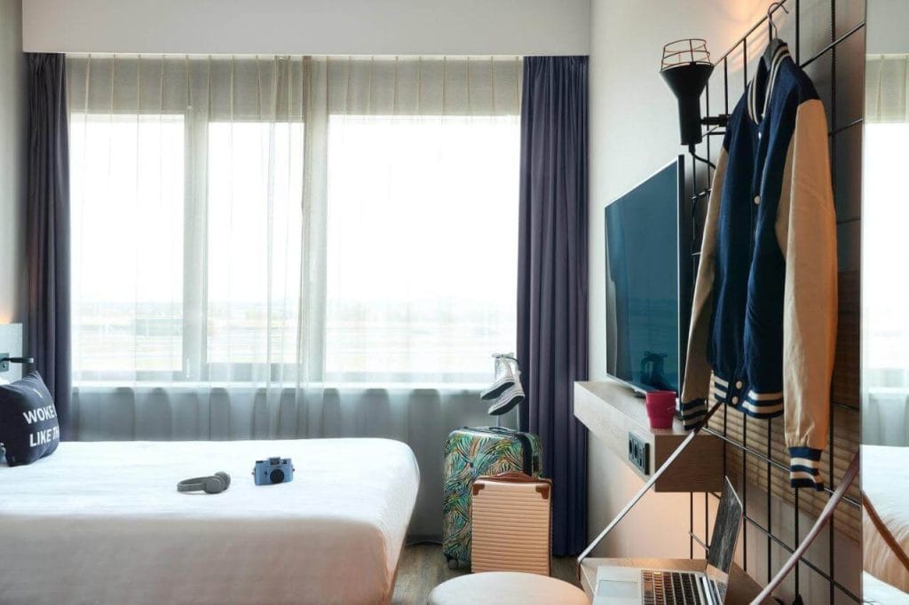 Overnachten bij Schiphol: Moxy Amsterdam Schiphol Airport
